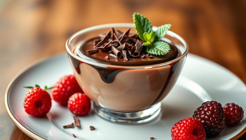 Creamy Chocolate Panna Cotta