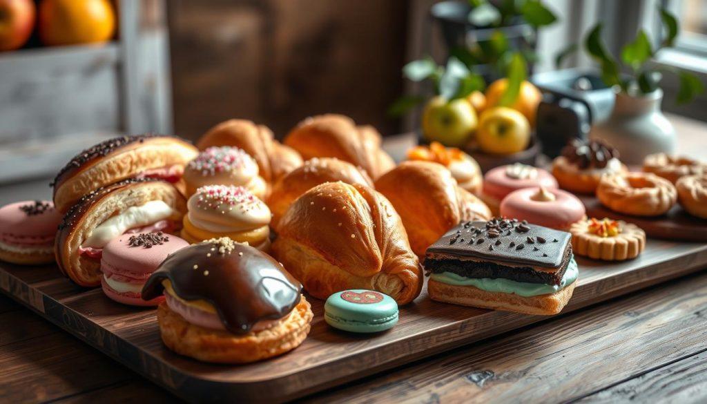 delicious french pastries