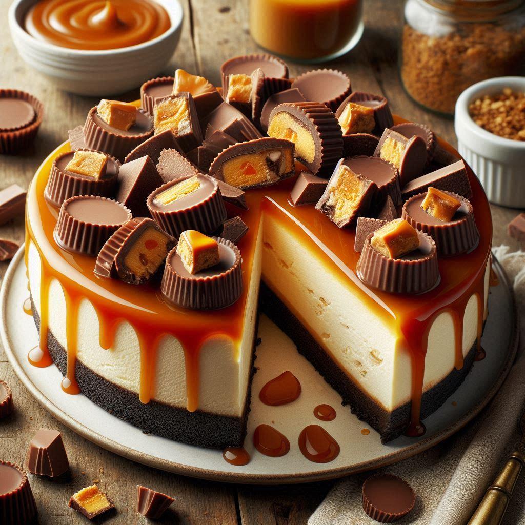 Reese’s Caramel Cheesecake recipe