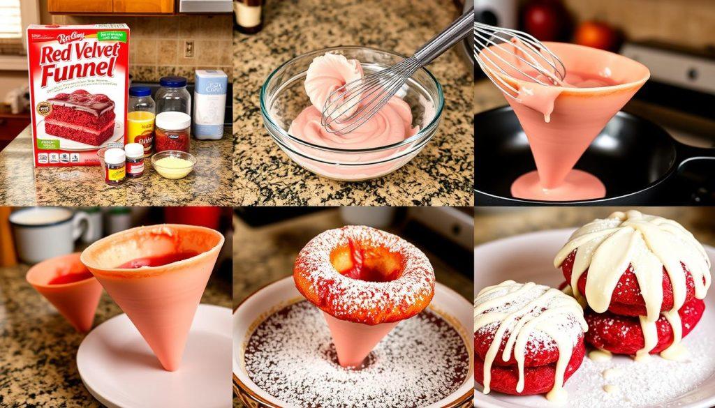 step-by-step funnel cake recipe