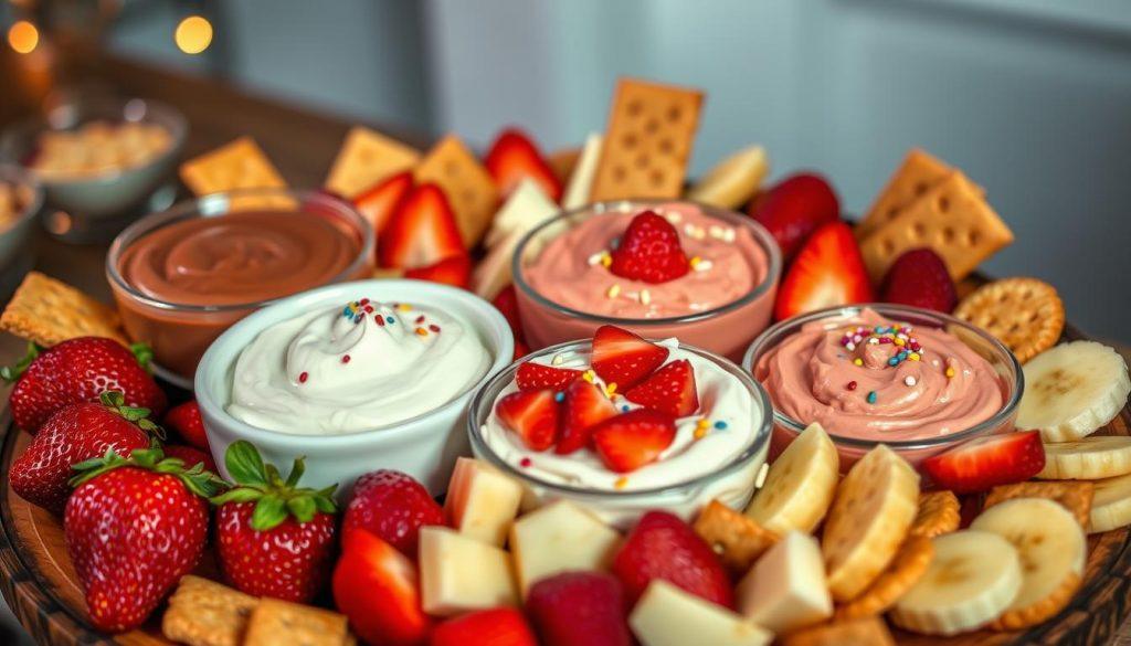 dessert dips