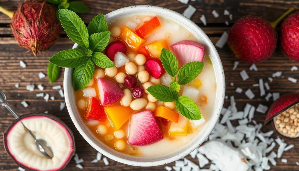 easy vegan vietnamese sweet soup dessert recipe