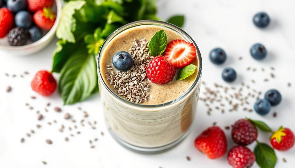 high protein smoothie no carbs