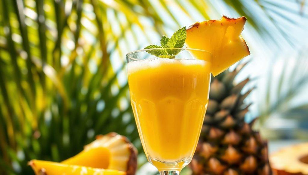 mango pineapple smoothie no milk