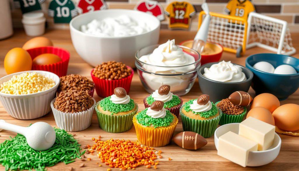 Super Bowl Cupcakes
