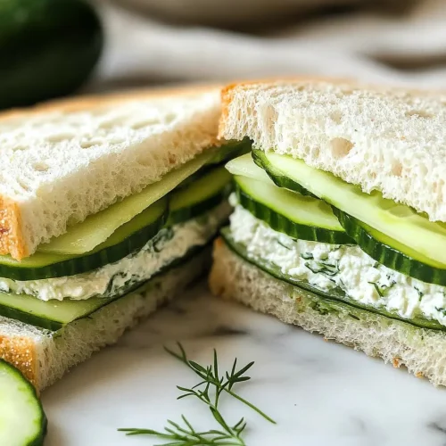 cucumber sandwich